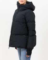Herno - Women's Short Laminar Down Jacket in Black PI002045D 12840 9300 I25