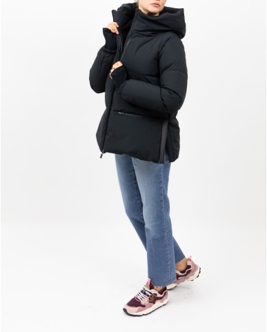 Herno - Women's Short Laminar Down Jacket in Black PI002045D 12840 9300 I25