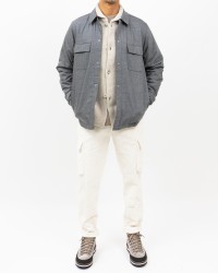 A Trip In A Bag - Giacca Camicia Reversibile Grigia Uomo ATD6820 004 GREY I25