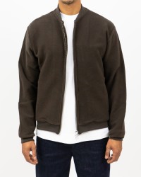 A Trip In A Bag - Bomber Lana Marrone Uomo  ATF7620 036 COFFEE I25