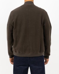 A Trip In A Bag - Bomber Lana Marrone Uomo  ATF7620 036 COFFEE I25