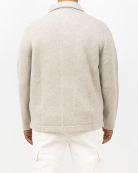 A Trip In A Bag - Camicia Lana Beige Uomo ATF7310 019 BEIGE I25