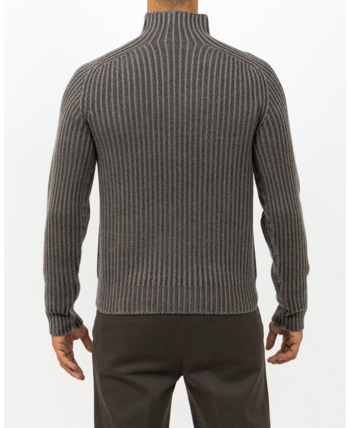 A Trip In A Bag - Lupetto Tortora Uomo ATF7030 012 TAUPE I25