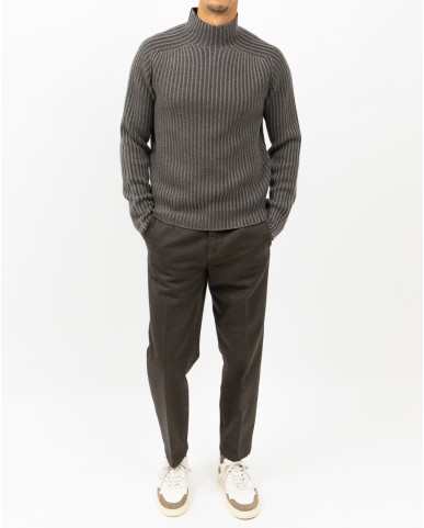 A Trip In A Bag - Lupetto Tortora Uomo ATF7030 012 TAUPE I25