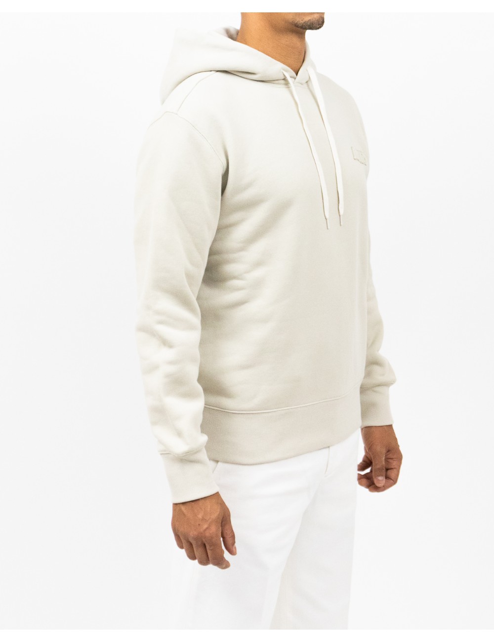 Autry - Felpa Cappuccio Beige Uomo HOPM M1HP P25