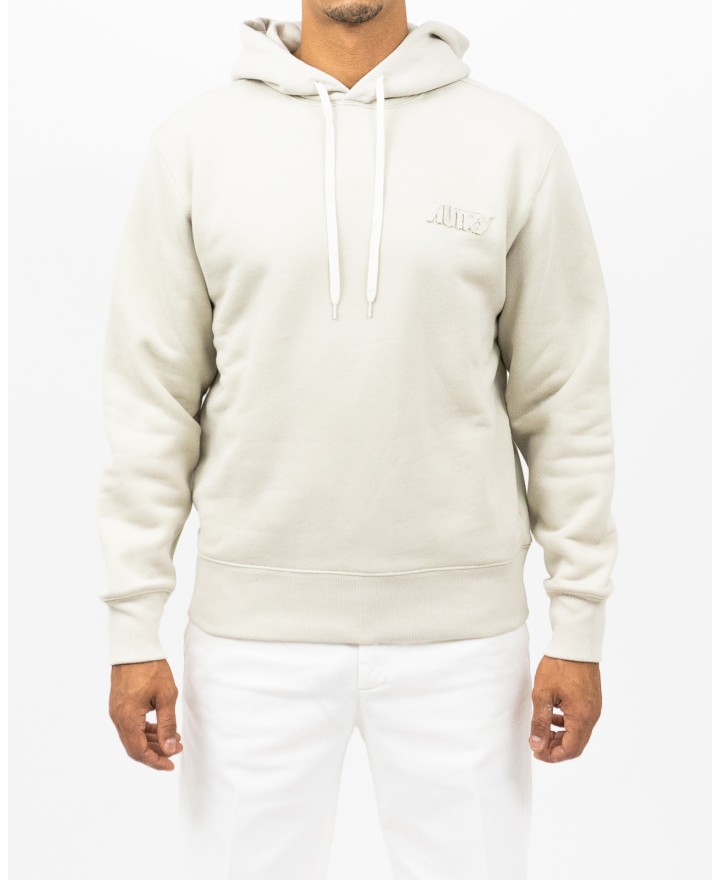 Autry - Felpa Cappuccio Beige Uomo HOPM M1HP P25
