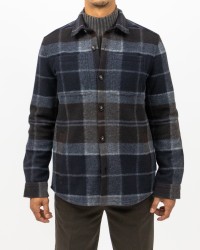 Barbour - Giacca Camicia Berry Blu Uomo MOS0400 TN38 I25