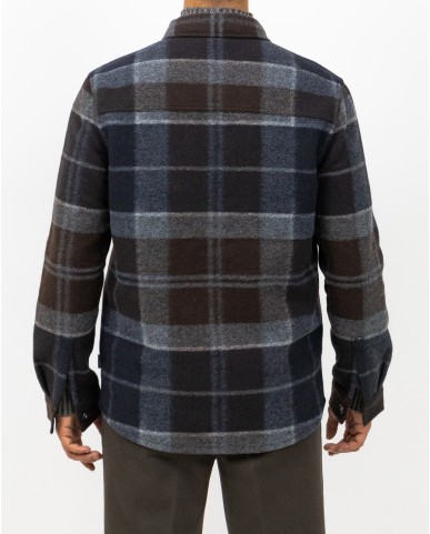 Barbour - Giacca Camicia Berry Blu Uomo MOS0400 TN38 I25