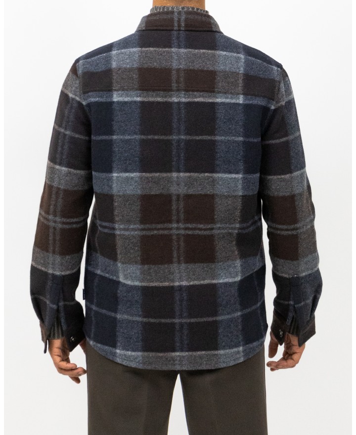 Barbour - Giacca Camicia Berry Blu Uomo MOS0400 TN38 I25