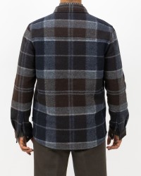 Barbour - Giacca Camicia Berry Blu Uomo MOS0400 TN38 I25