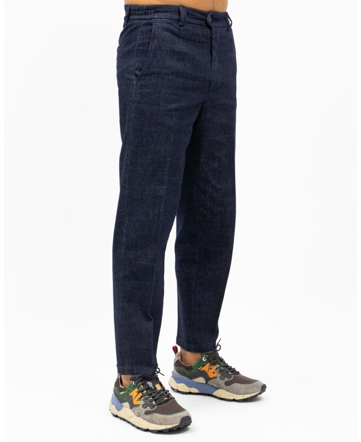 Briglia - Pantalone Portofino Simil Denim Blu Uomo PORTOFINOD40019541 1 I25