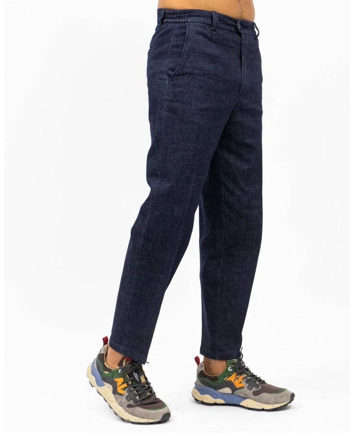 Briglia - Pantalone Portofino Simil Denim Blu Uomo PORTOFINOD40019541 1 I25