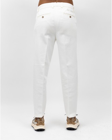 Briglia - Pantalone Portofino Cotone Panna Uomo PORTOFINOD400121 120 I25