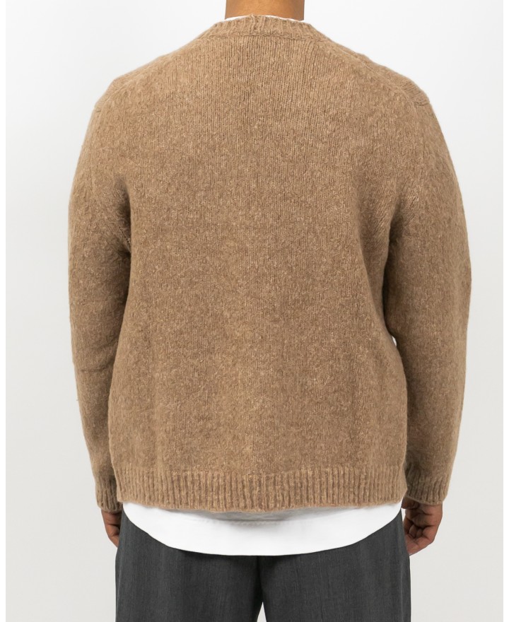 Settefili - Men's Camel Cardigan RAVEL6CA VE4 I25