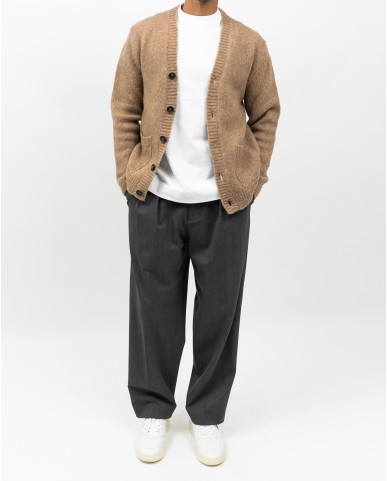 Settefili - Men's Camel Cardigan RAVEL6CA VE4 I25