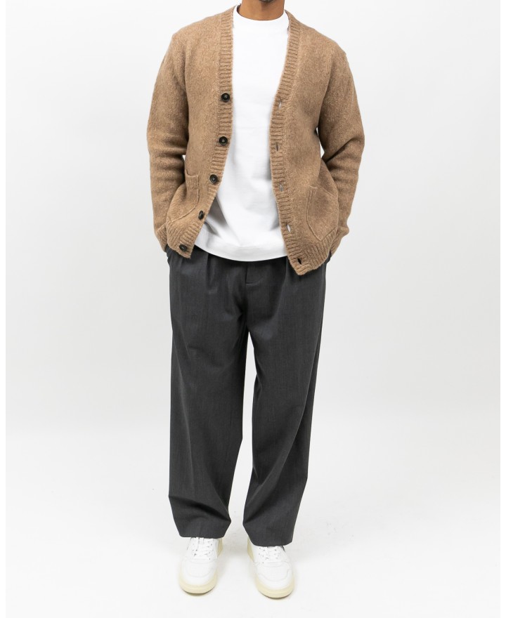 Settefili - Men's Camel Cardigan RAVEL6CA VE4 I25