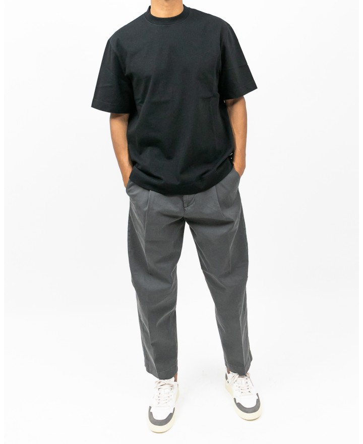 A Trip In A Bag - T-shirt Nera Uomo ATF6420 037 BLACK I25