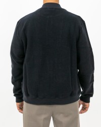 A Trip In A Bag - Bomber Lana Blu Navy Uomo  ATF7620 036 NAVY I25