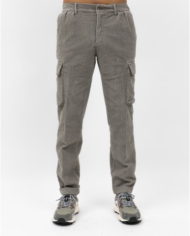 A Trip In A Bag - Pantalone Velluto Costa Larga Tortora Uomo ATF5510 025 TAUPE I25