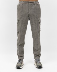 A Trip In A Bag - Pantalone Velluto Costa Larga Tortora Uomo ATF5510 025 TAUPE I25