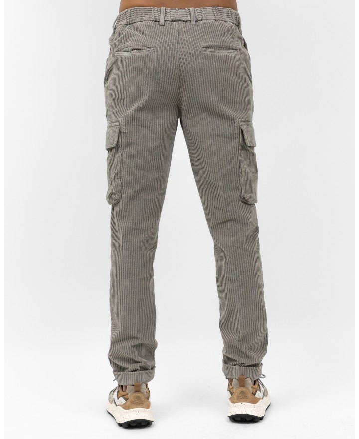 A Trip In A Bag - Pantalone Velluto Costa Larga Tortora Uomo ATF5510 025 TAUPE I25