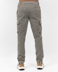 A Trip In A Bag - Pantalone Velluto Costa Larga Tortora Uomo ATF5510 025 TAUPE I25