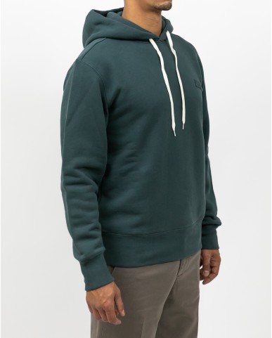 Autry - Felpa Cappuccio Verde Uomo HOPM M1HG P25