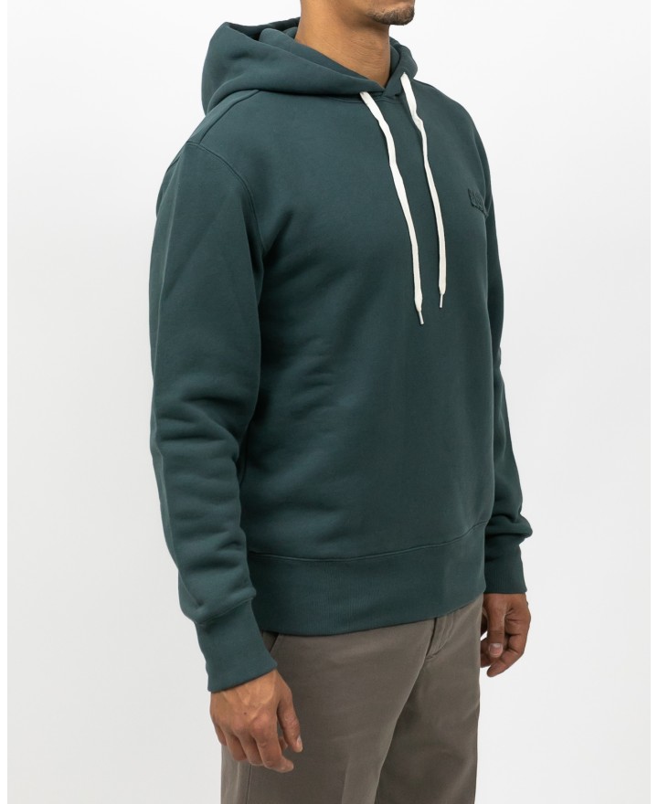 Autry - Felpa Cappuccio Verde Uomo HOPM M1HG P25