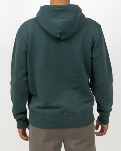 Autry - Felpa Cappuccio Verde Uomo HOPM M1HG P25