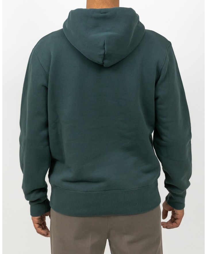 Autry - Felpa Cappuccio Verde Uomo HOPM M1HG P25