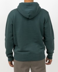 Autry - Felpa Cappuccio Verde Uomo HOPM M1HG P25