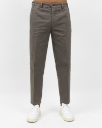 Briglia - Pantalone Portofino Gamba Larga Cotone Tortora Uomo PORTOFINOD400121 36 I25