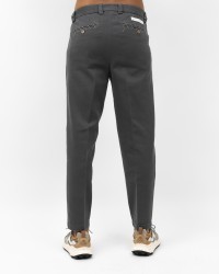 Briglia - Pantalone Portofino Gamba Larga Cotone Grigio Uomo PORTOFINOD400121 70 I25