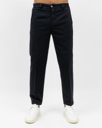 Briglia - Pantalone Portofino Gamba Larga Cotone Blu Uomo PORTOFINOD400121 11 I25