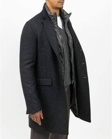 Herno - Cappotto Imbottito Grigio Uomo CA000202U 33432R 949 I25