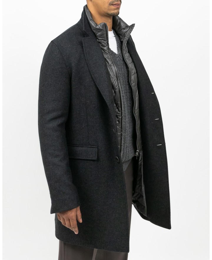 Herno - Cappotto Imbottito Grigio Uomo CA000202U 33432R 949 I25