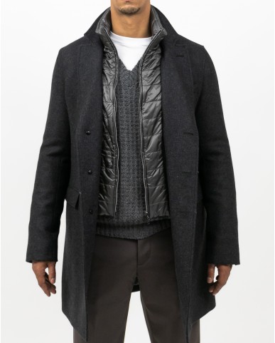 Herno - Cappotto Imbottito Grigio Uomo CA000202U 33432R 949 I25