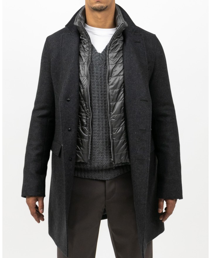 Herno - Cappotto Imbottito Grigio Uomo CA000202U 33432R 949 I25