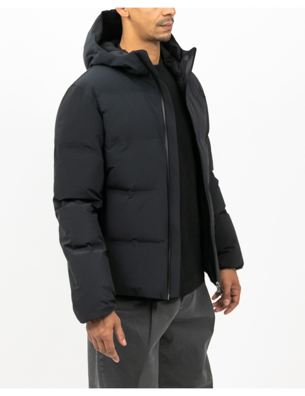 Herno - Men's Black Laminar Down Jacket PI001247U 12590SZ 93 I25