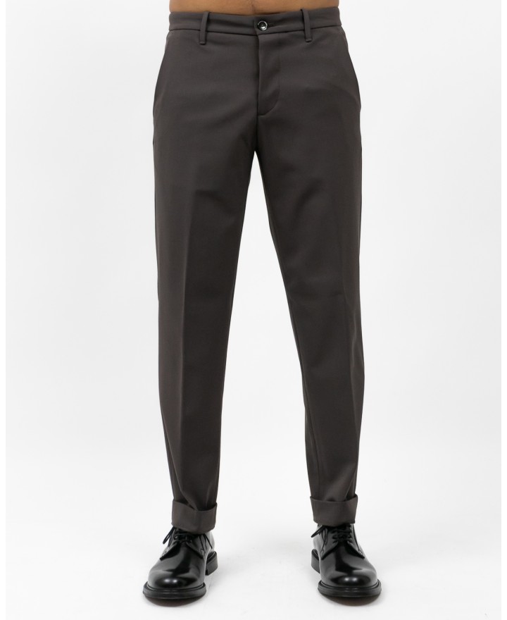 Nine In The Morning - Pantalone Giove Marrone Uomo GVE58 S37 MORO I25