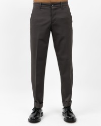 Nine In The Morning - Pantalone Giove Marrone Uomo GVE58 S37 MORO I25