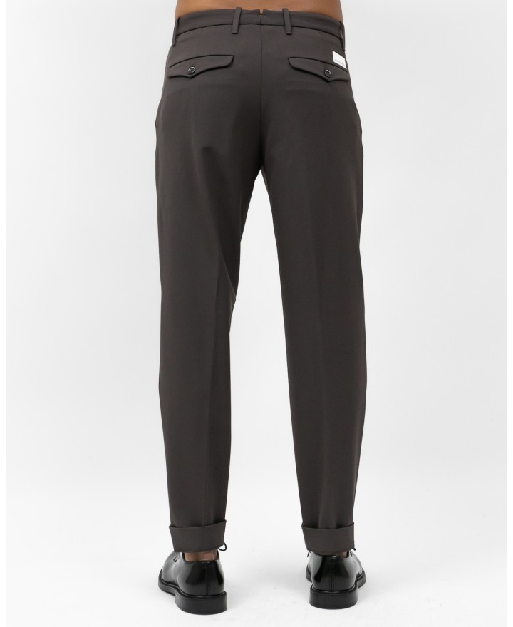 Nine In The Morning - Pantalone Giove Marrone Uomo GVE58 S37 MORO I25