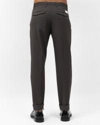 Nine In The Morning - Pantalone Giove Marrone Uomo GVE58 S37 MORO I25