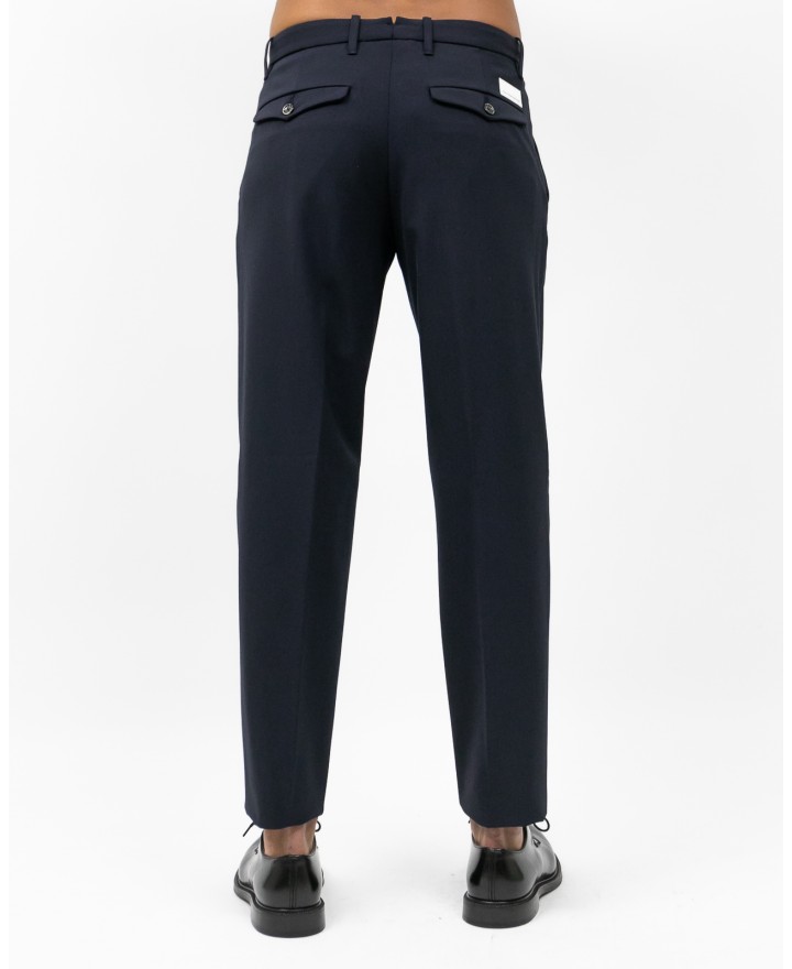 Nine In The Morning - Giove Blue Men's Trousers GVE58 S37 BLU NAVY I25