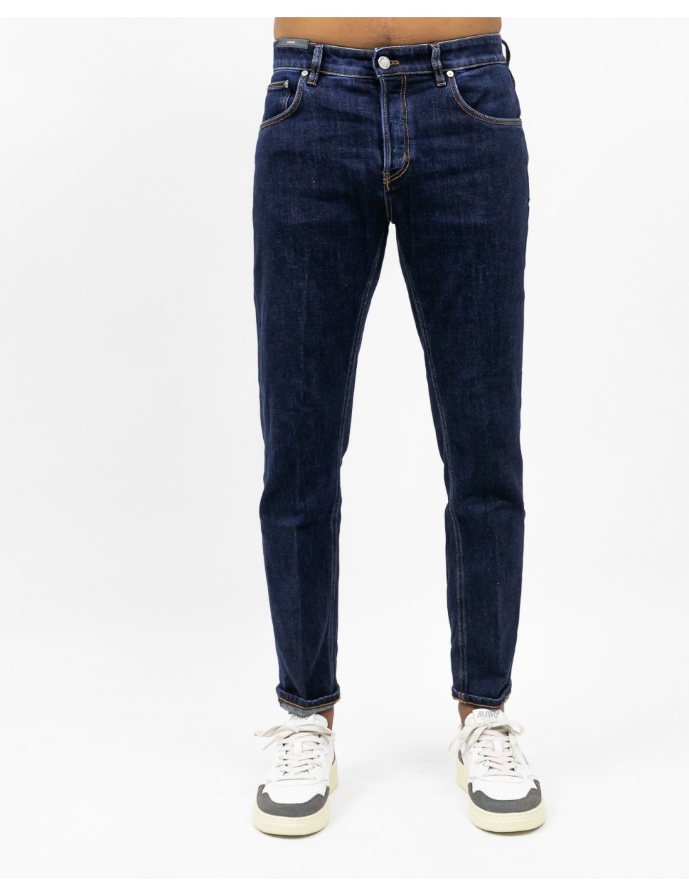 Pt Torino - Jeans Denim Scuro Uomo Uomo C5TP05B0 SK42 I25