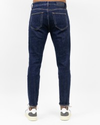 Pt Torino - Jeans Denim Scuro Uomo Uomo C5TP05B0 SK42 I25