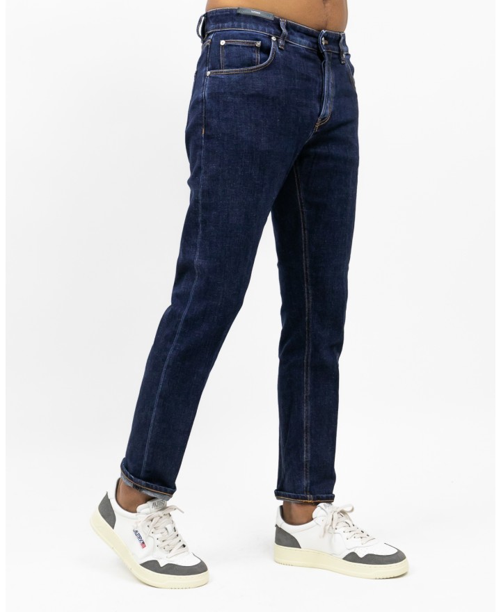 Pt Torino - Jeans Denim Scuro Uomo Uomo C5TP05B0 SK42 I25