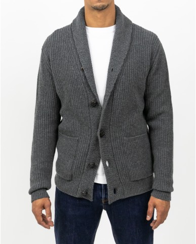 Rakki - Cardigan Renegade Antracite Uomo  RENEGADE ANTRACITE I25