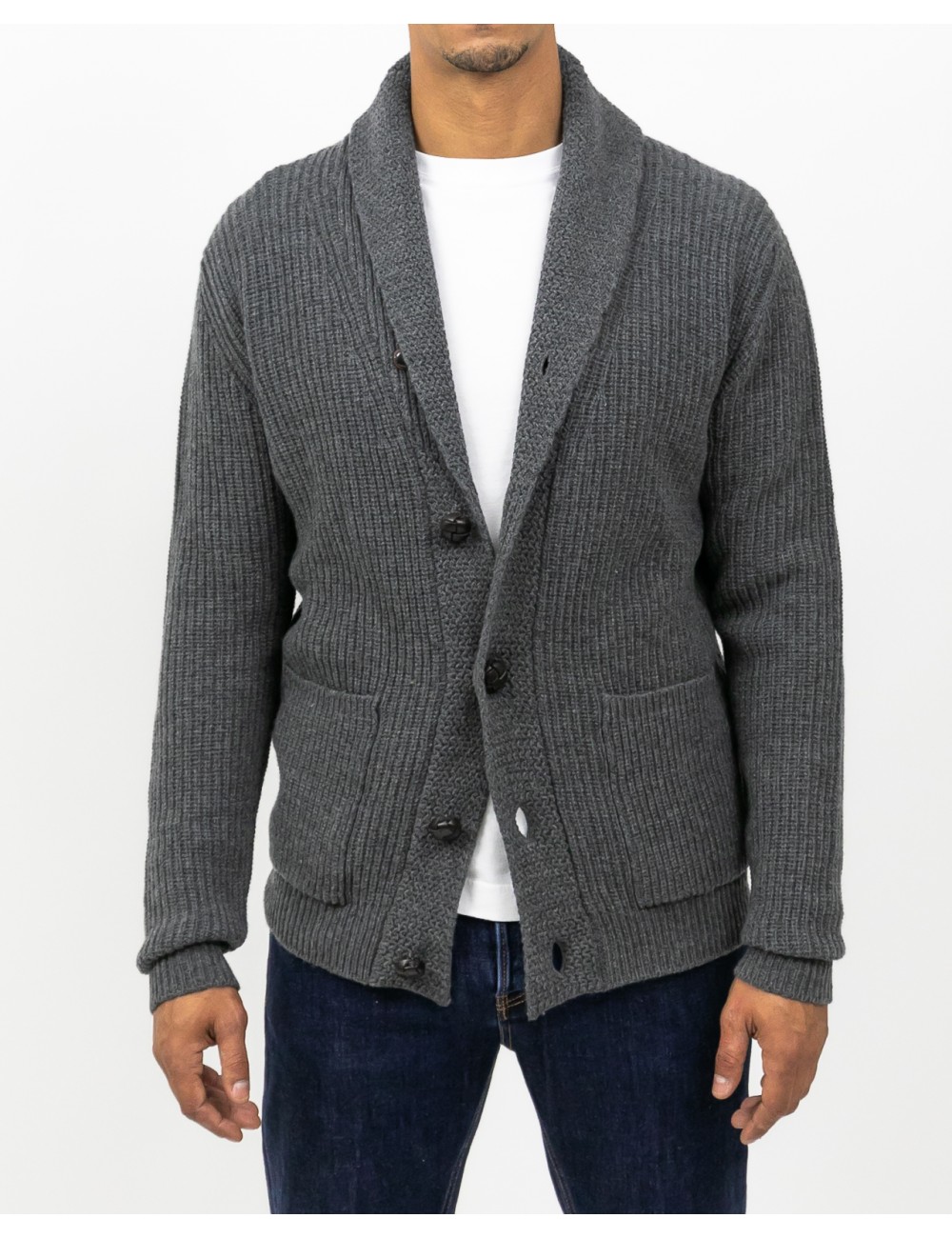 Rakki - Cardigan Renegade Antracite Uomo  RENEGADE ANTRACITE I25