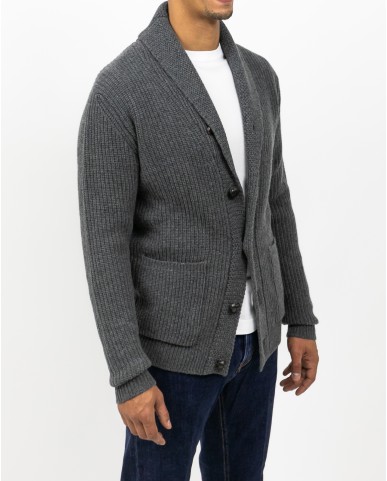 Rakki - Cardigan Renegade Antracite Uomo  RENEGADE ANTRACITE I25